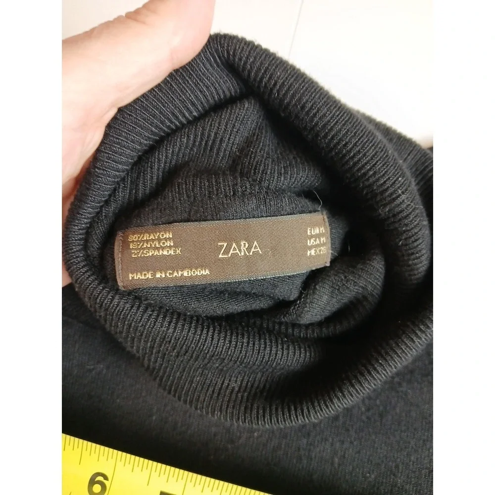 Zara turtleneck wear measurements